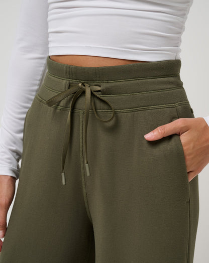 Skyloft Soft Wide Leg Pant Grape Leaf | Travis Mathew