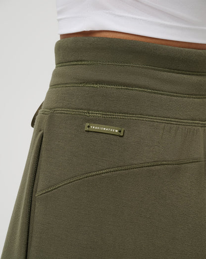 Skyloft Soft Wide Leg Pant Grape Leaf | Travis Mathew