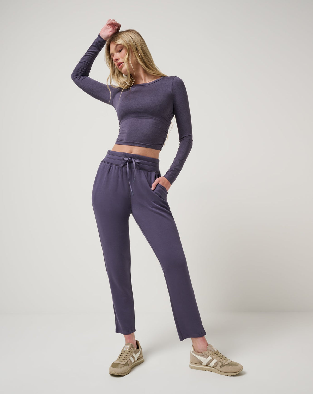 Skyloft Soft Ankle Pant Graystone | Travis Mathew