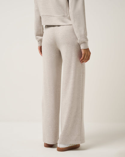 Skyloft Soft Wide Leg Pant Heather Savannah Tan | Travis Mathew