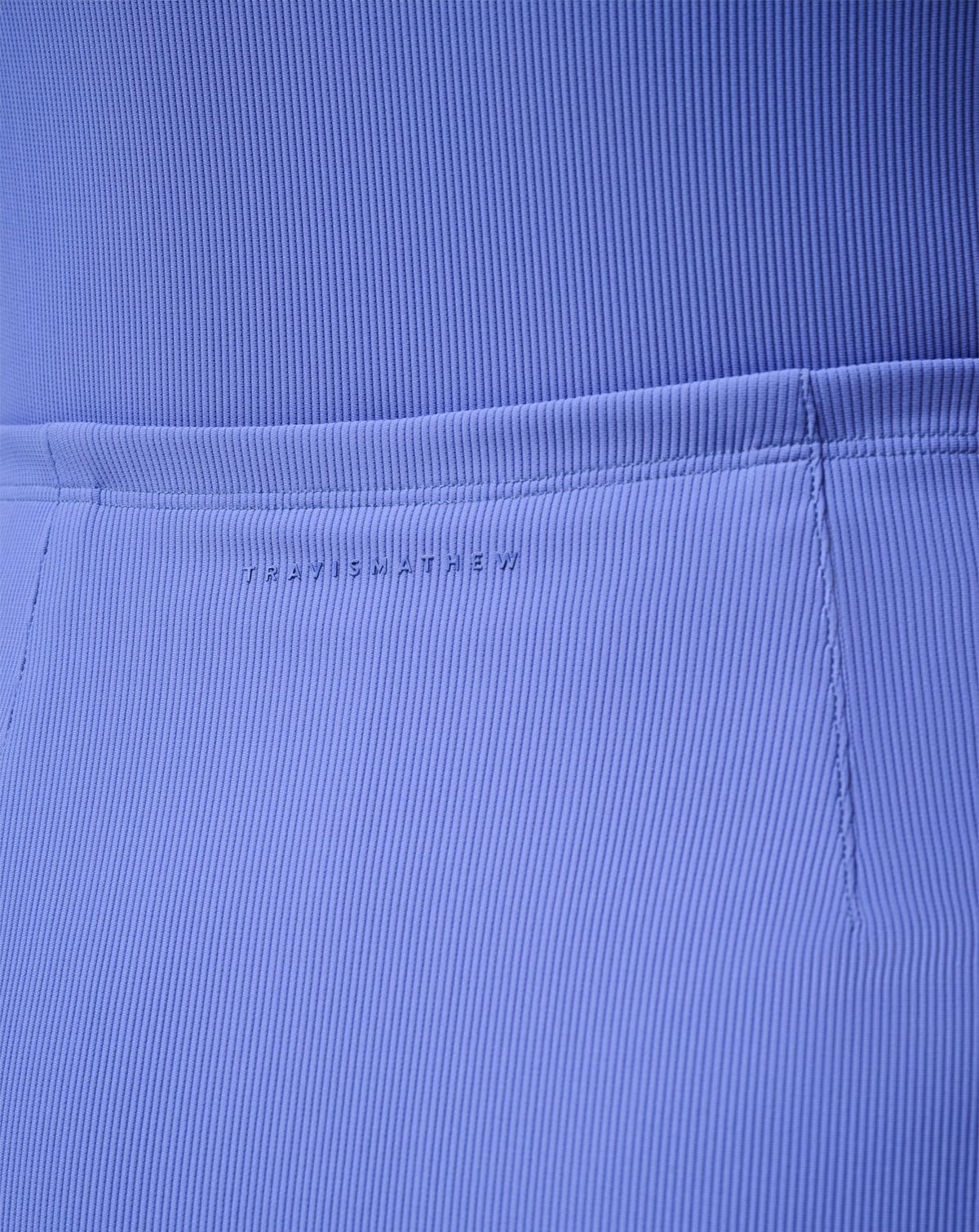Moveknit Rib Limitless Skort Baja Blue | Travis Mathew