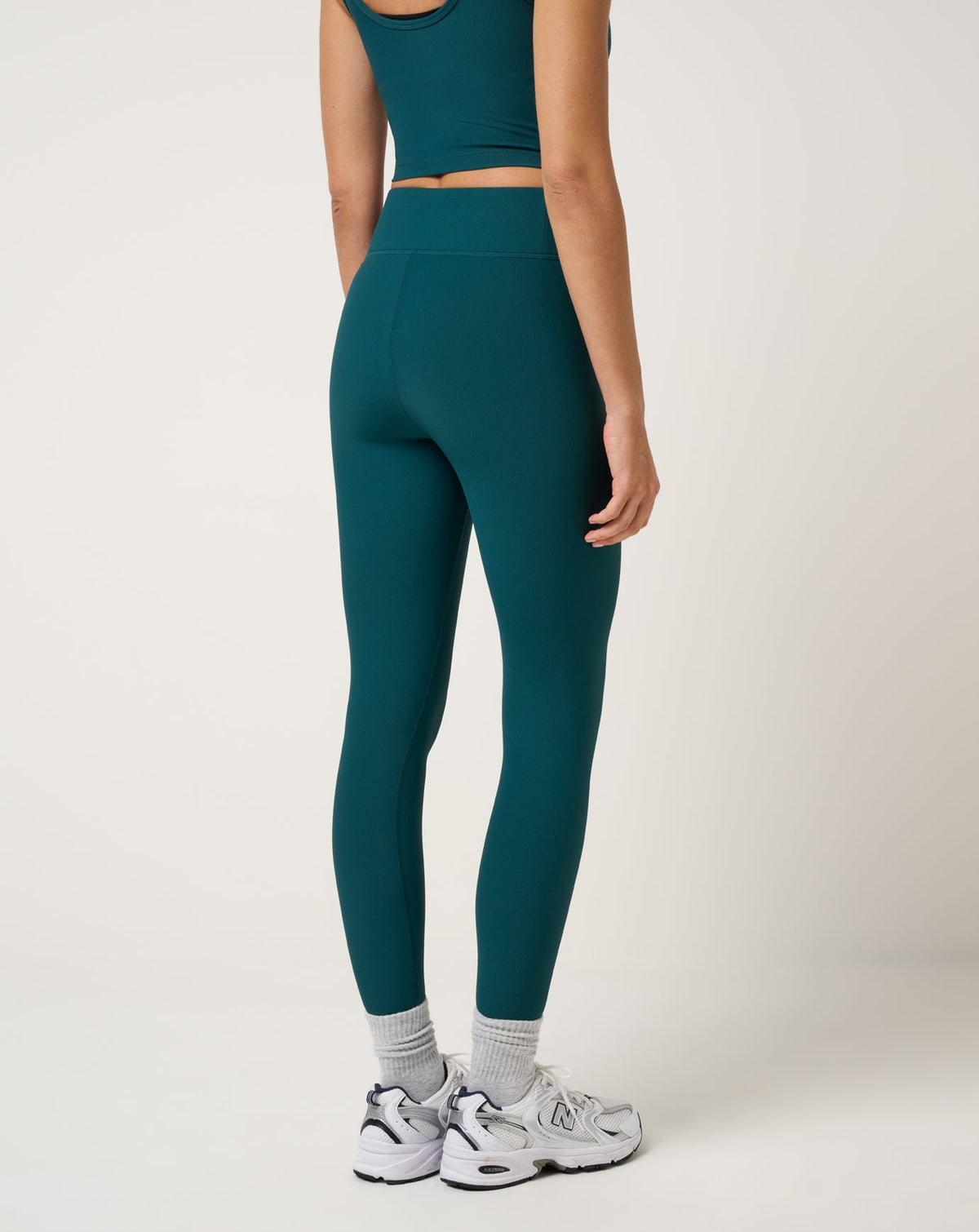 Moveknit Rib Legging Dark Sea | Travis Mathew