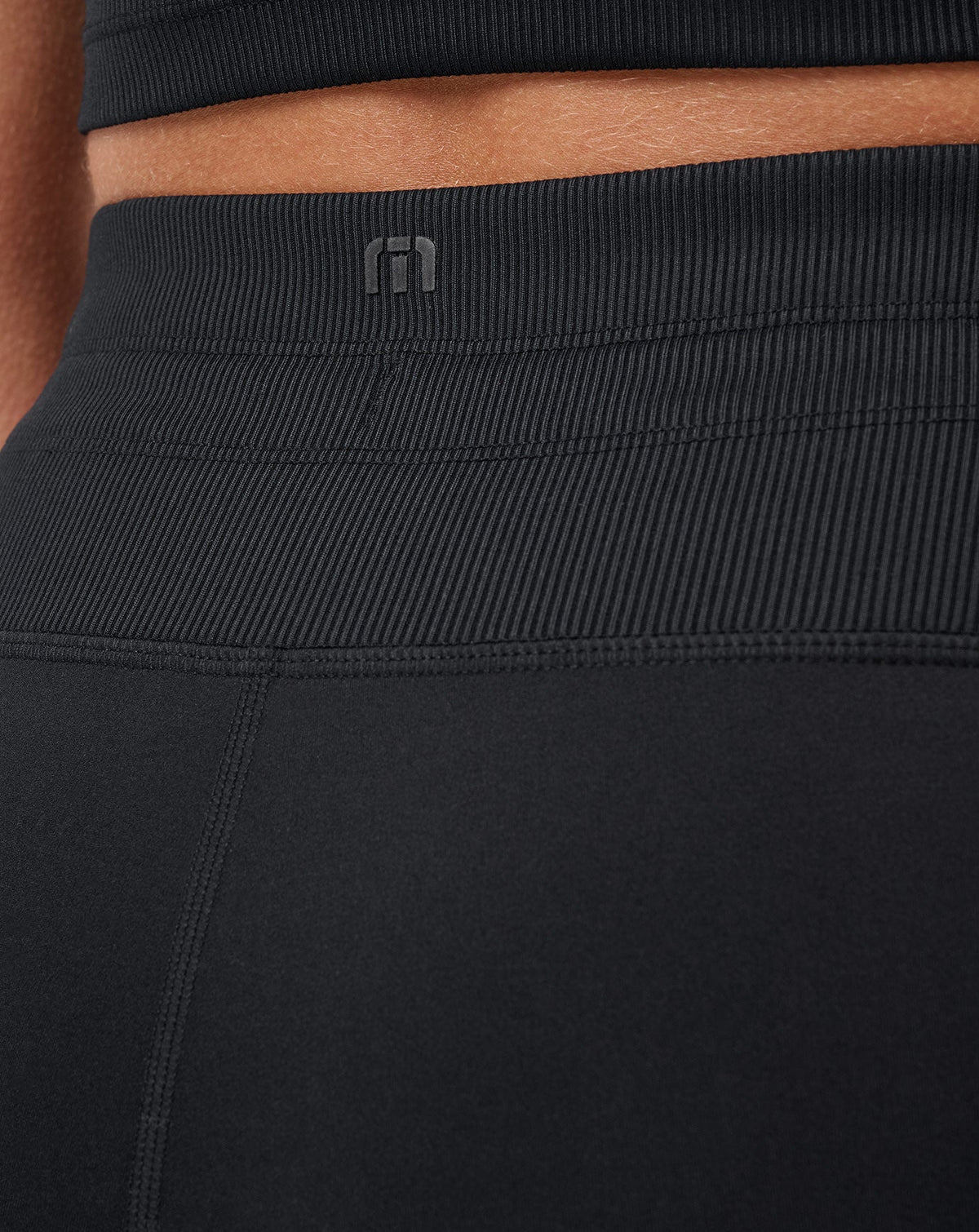 Moveknit Tie Bonded Legging Black | Travis Mathew