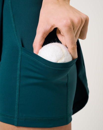 Moveknit Sleeveless Polo Dress 2.0 Dark Sea | Travis Mathew