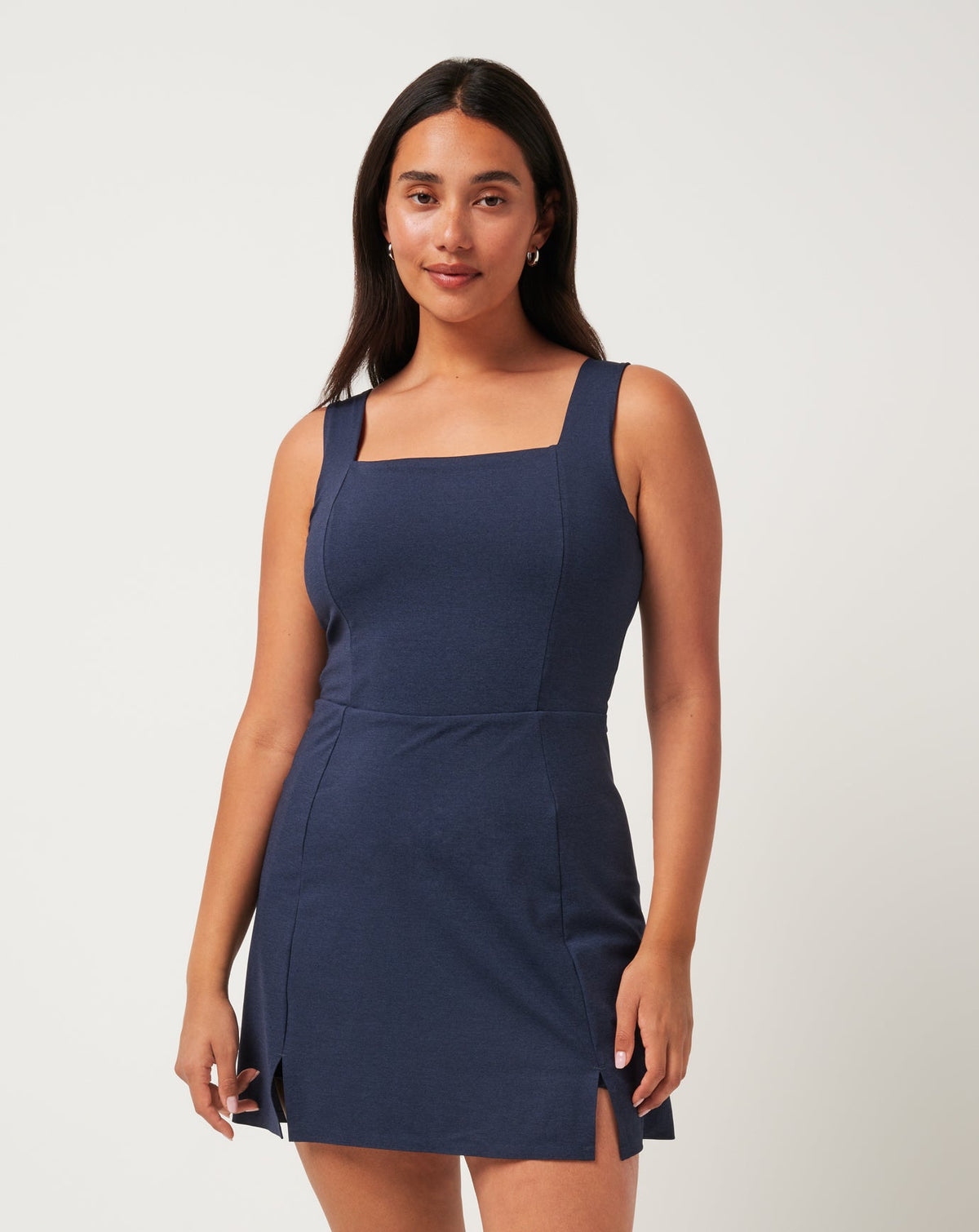 Moveknit Sleeveless Dress Heather Navy Blazer | Travis Mathew