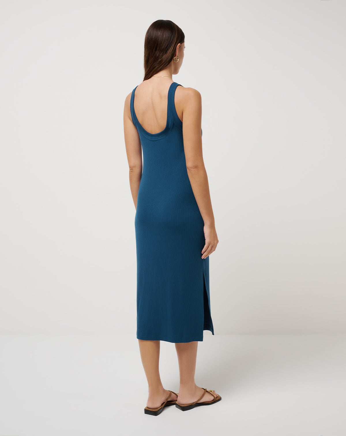 Pinot Cloud Midi Dress Poseidon | Travis Mathew