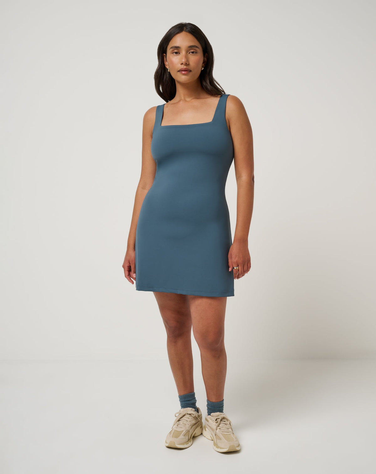 Moveknit Afterglow Dress Dark Slate | Travis Mathew
