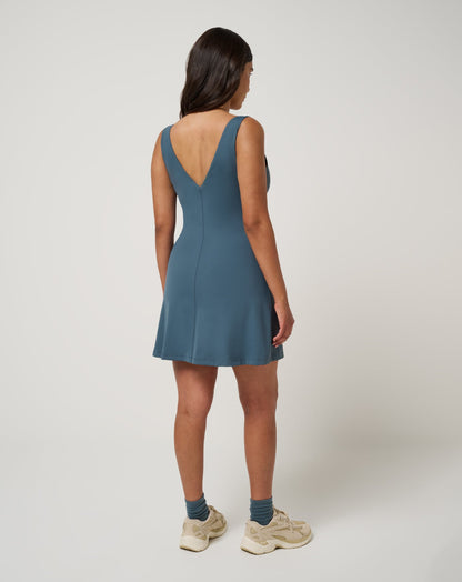 Moveknit Afterglow Dress Dark Slate | Travis Mathew