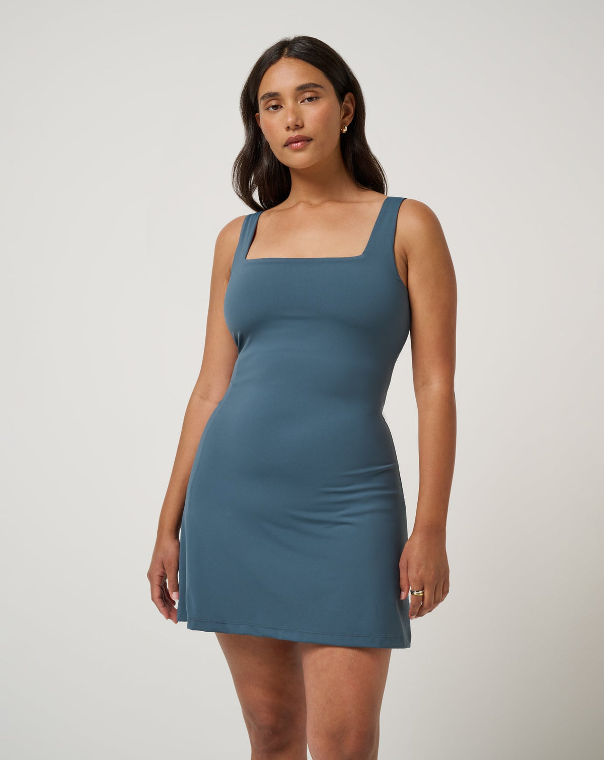 Moveknit Afterglow Dress Dark Slate | Travis Mathew