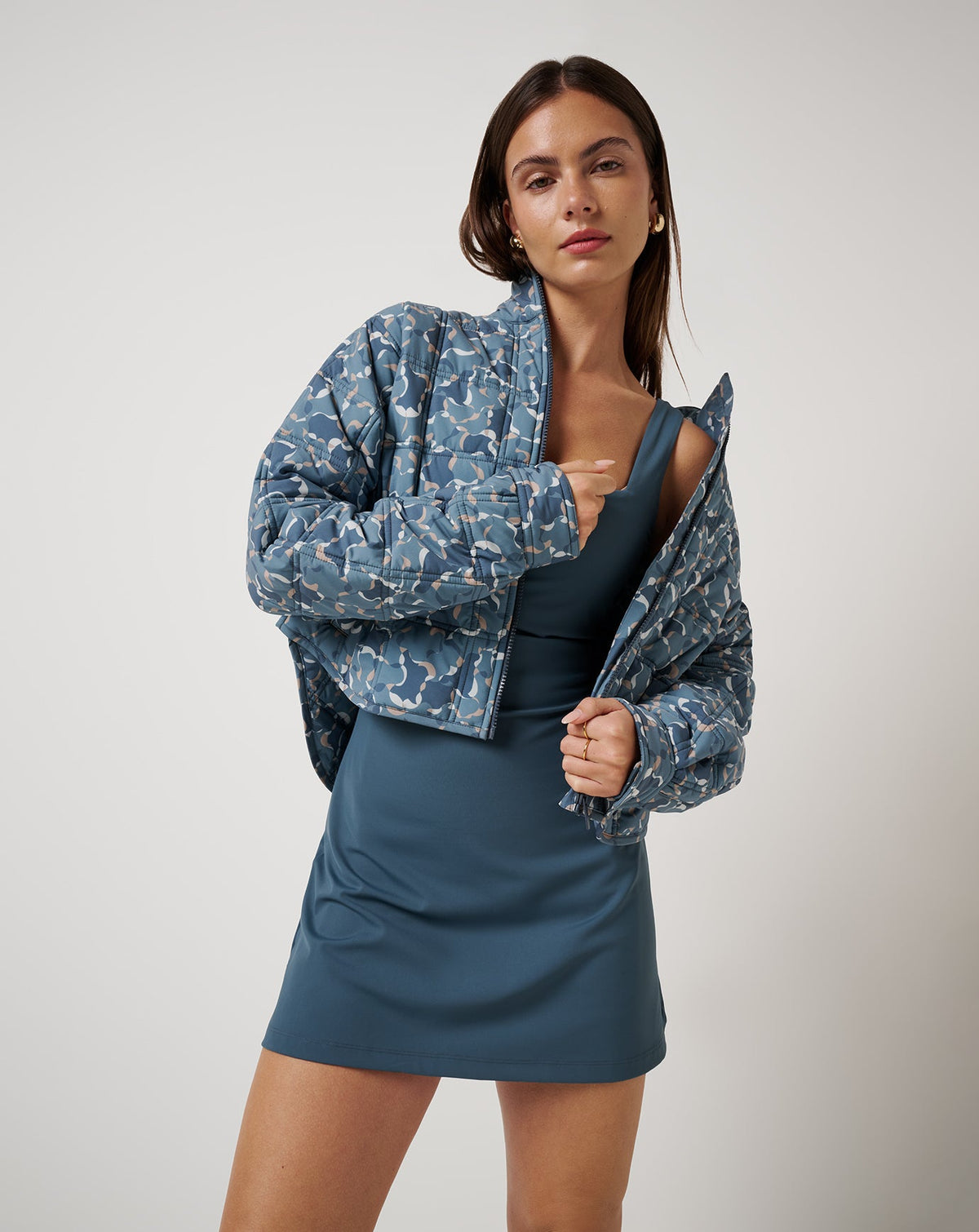 Moveknit Afterglow Dress Dark Slate | Travis Mathew