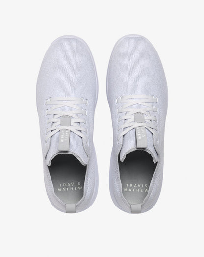 The Daily Lite Shoe Heather White | Travis Mathew