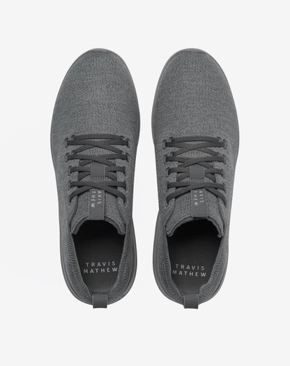 The Daily Lite Shoe Heather Quiet Shade/Grey Pinstripe | Travis Mathew