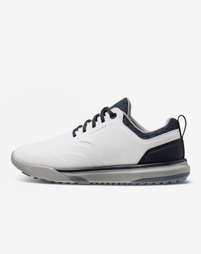 The Daily Pro Plus Golf Shoe White/Total Eclipse | Travis Mathew