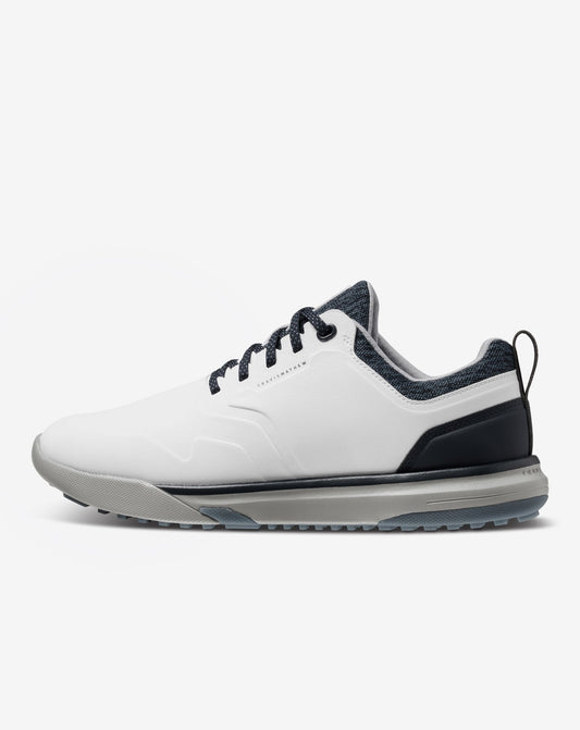 The Daily Pro Plus Golf Shoe White/Total Eclipse | Travis Mathew