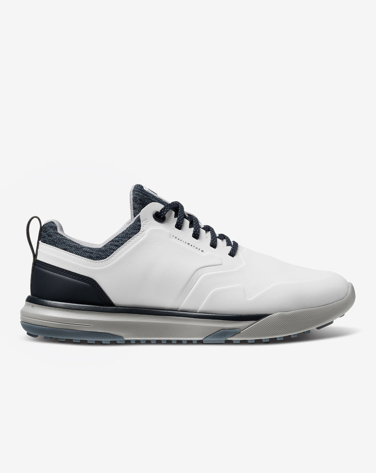 The Daily Pro Plus Golf Shoe White/Total Eclipse | Travis Mathew