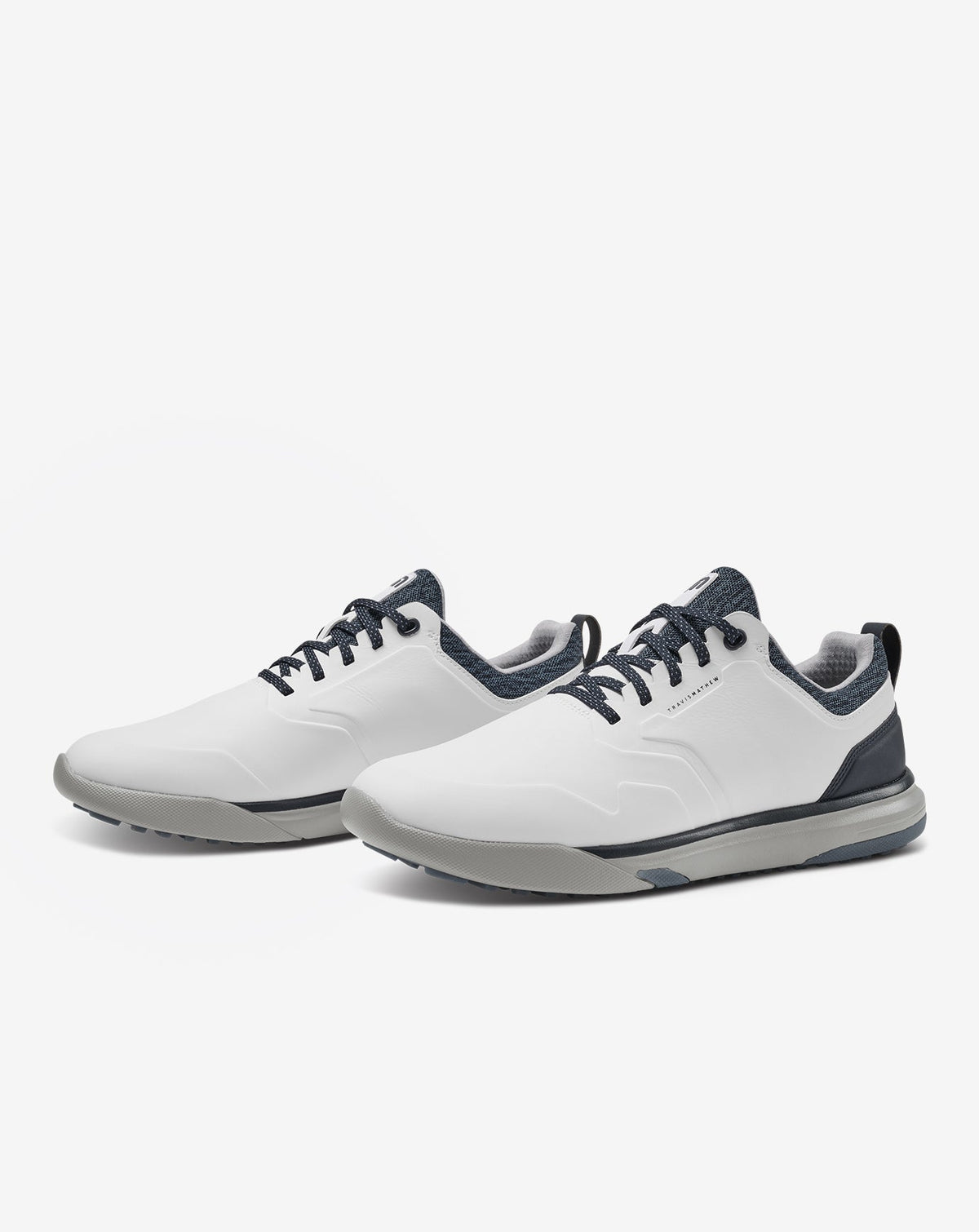 The Daily Pro Plus Golf Shoe White/Total Eclipse | Travis Mathew
