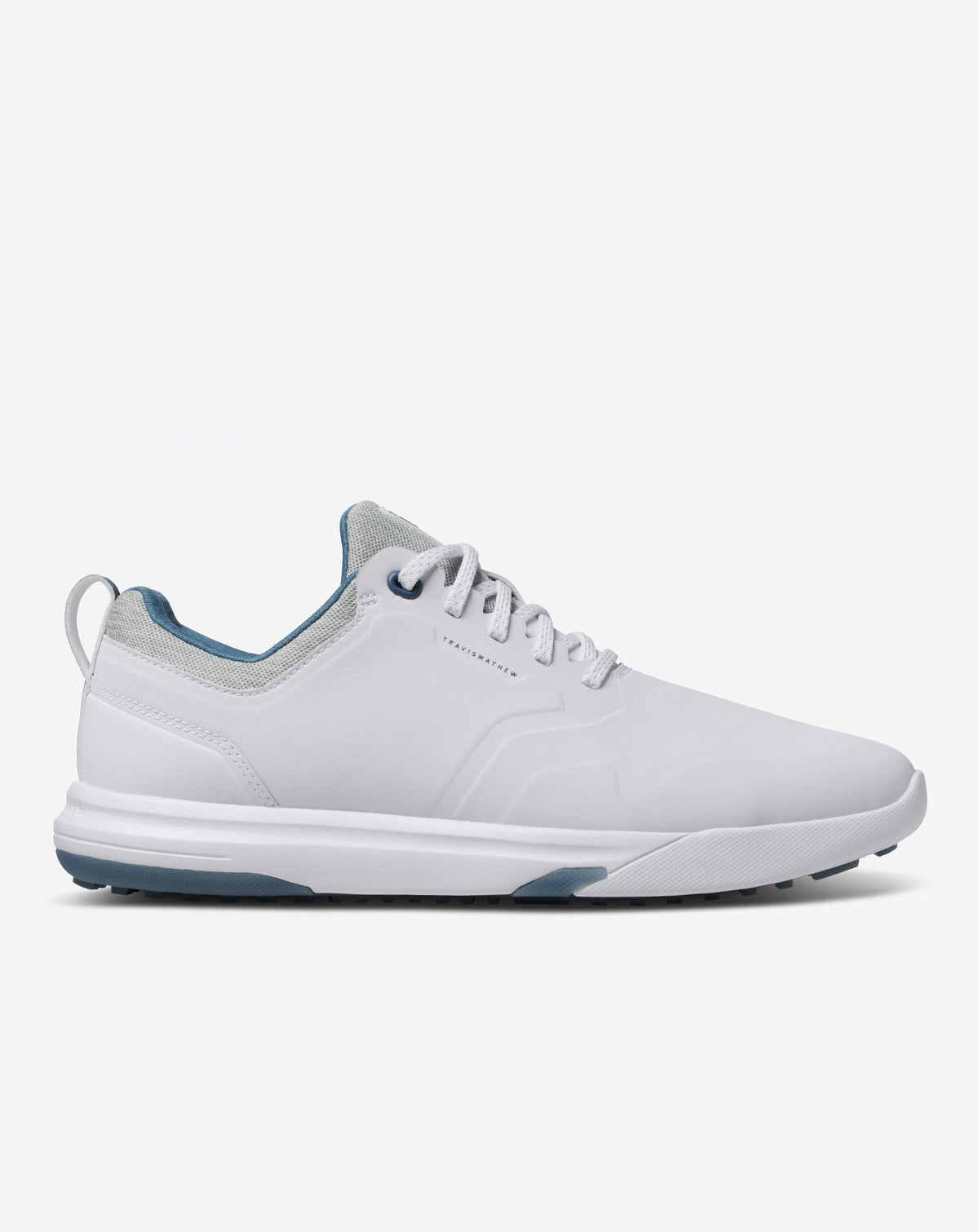 The Daily Pro Plus Golf Shoe White/Blue | Travis Mathew