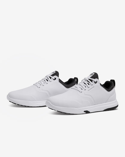 The Daily Pro Plus Golf Shoe White/Black | Travis Mathew