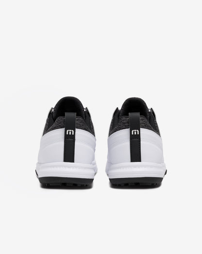 The Daily Pro Plus Golf Shoe White/Black | Travis Mathew