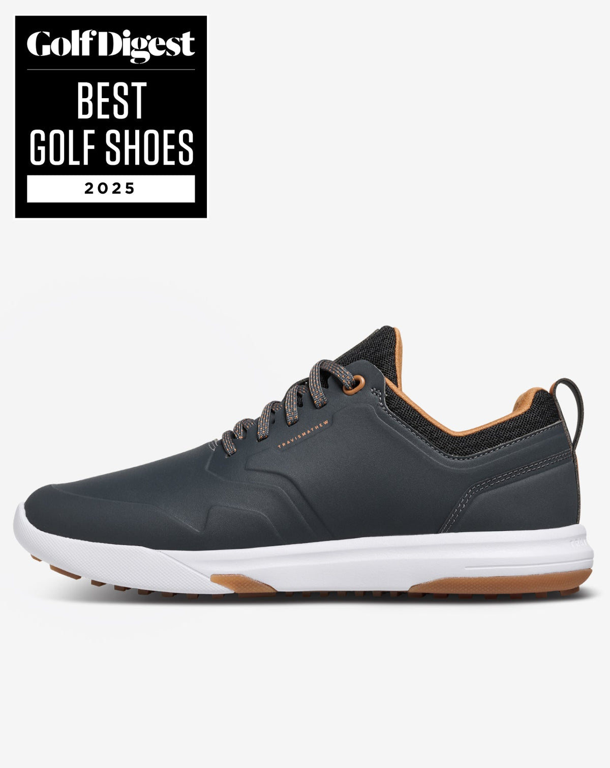 The Daily Pro Plus Golf Shoe Ebony/Almond | Travis Mathew