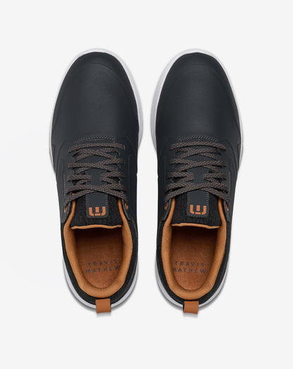 The Daily Pro Plus Golf Shoe Ebony/Almond | Travis Mathew