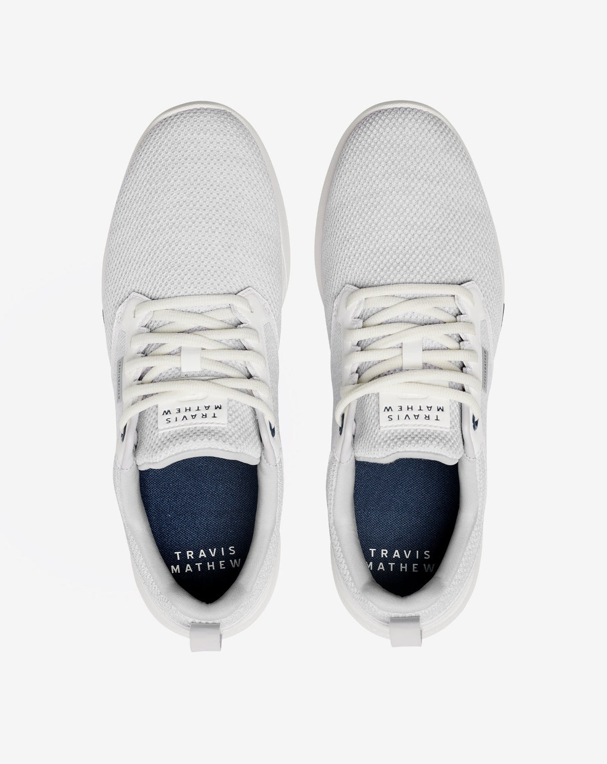 The Daily Pro Hybrid Shoe Heather White | Travis Mathew