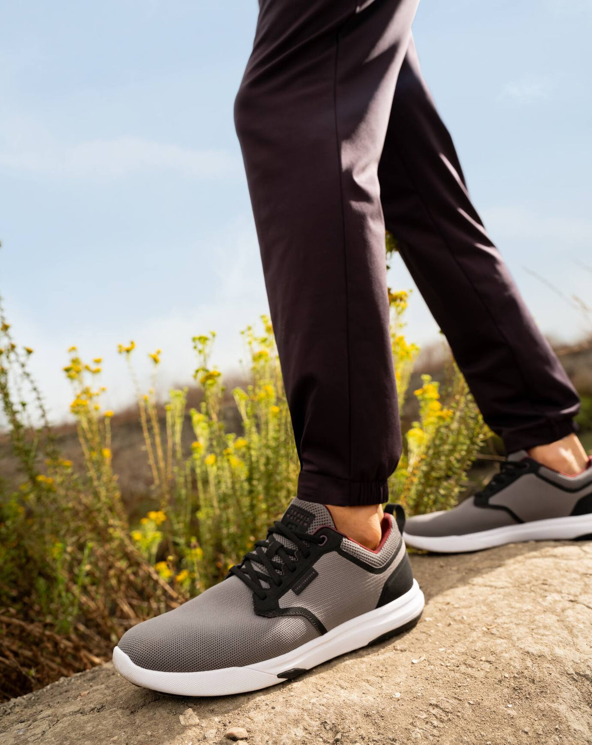 The Daily Pro Hybrid Shoe Heather Quiet Shade | Travis Mathew