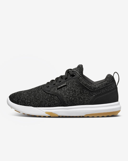 The Daily Pro Hybrid Shoe Black/Heather Black | Travis Mathew