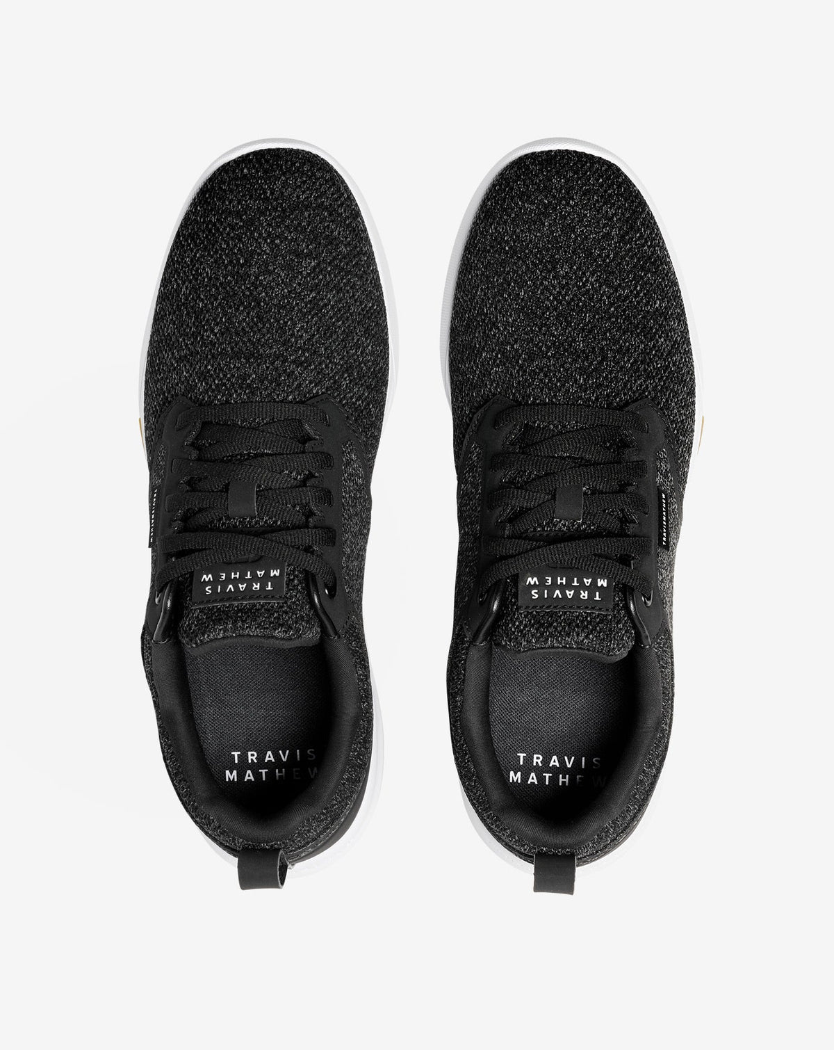 The Daily Pro Hybrid Shoe Black/Heather Black | Travis Mathew