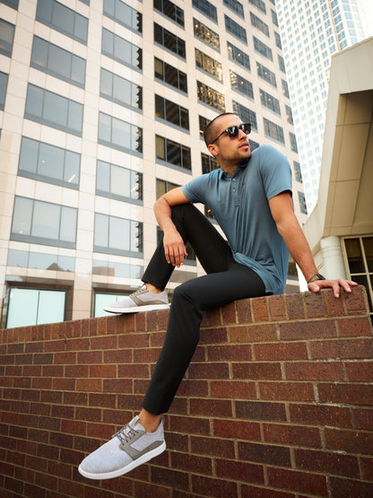The Modern One Shoe Heather Sleet/Quiet Shade | Travis Mathew