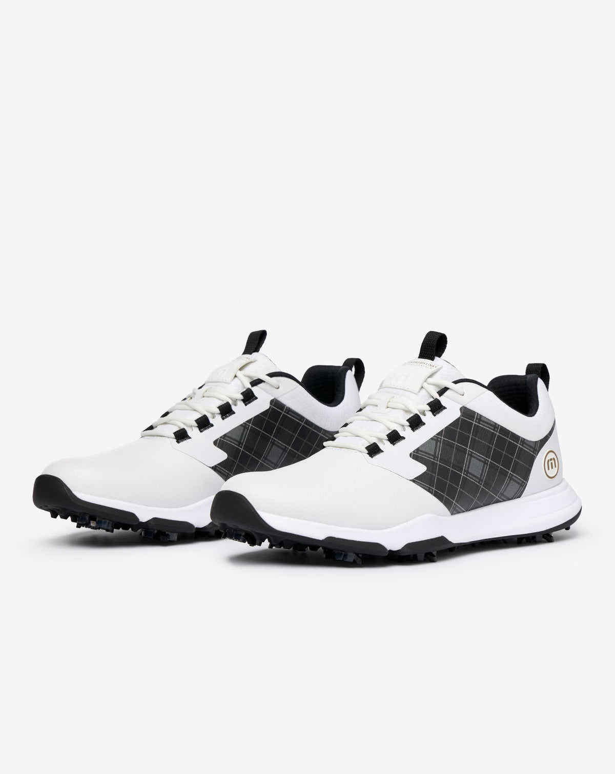 The Ringer 2 Tartan Golf Shoe White | Travis Mathew