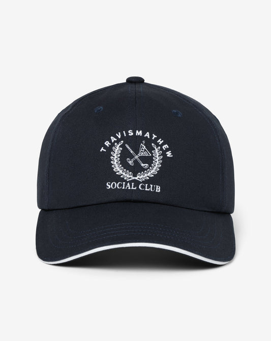 Twisted Ivy Adjustable Hat Navy Blazer | Travis Mathew