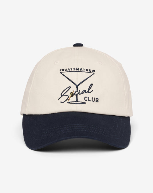 Socal Social Adjustable Hat Sandshell | Travis Mathew