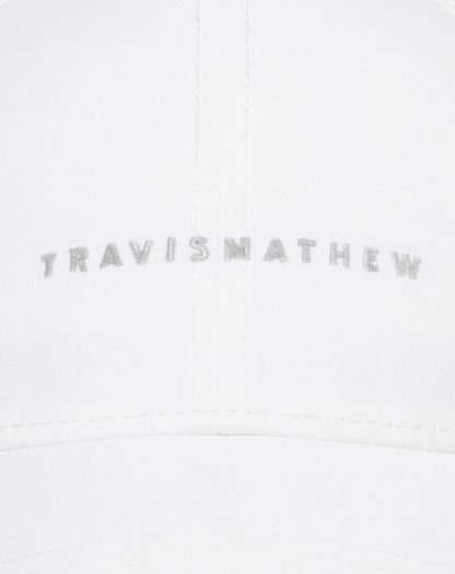 Moonshadow Adjustable Hat White | Travis Mathew