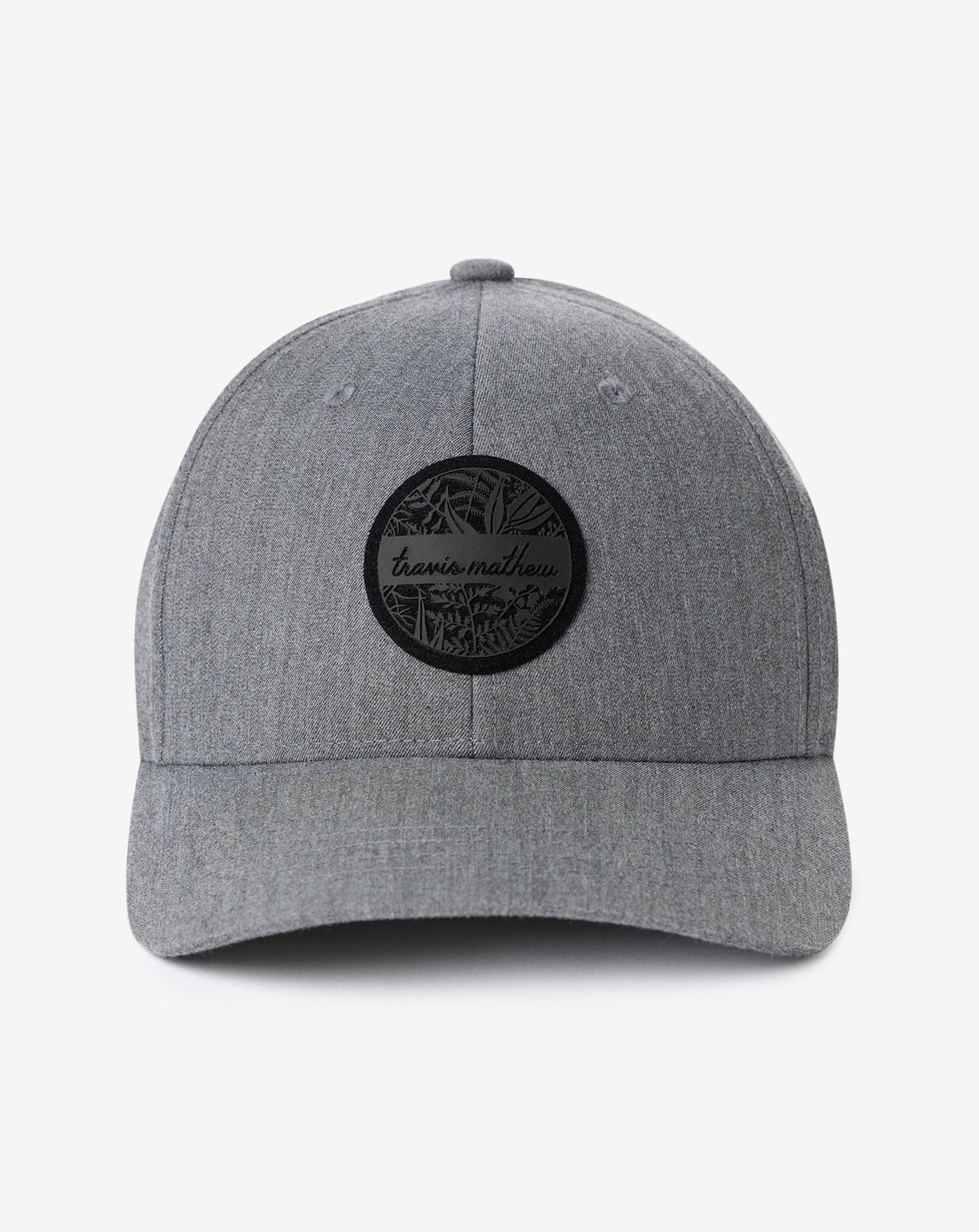 Raymie Flexfit Hat Heather Black | Travis Mathew
