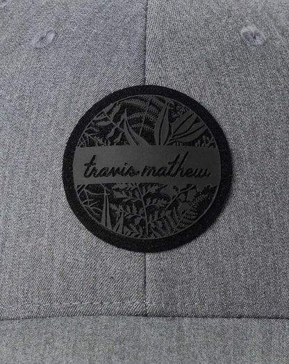 Raymie Flexfit Hat Heather Black | Travis Mathew