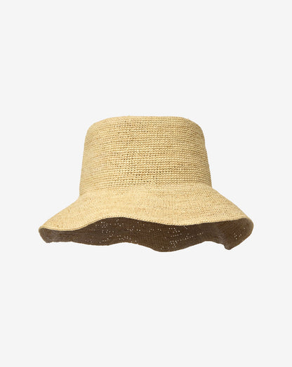 Kepler Raffia Hat Natural | Travis Mathew