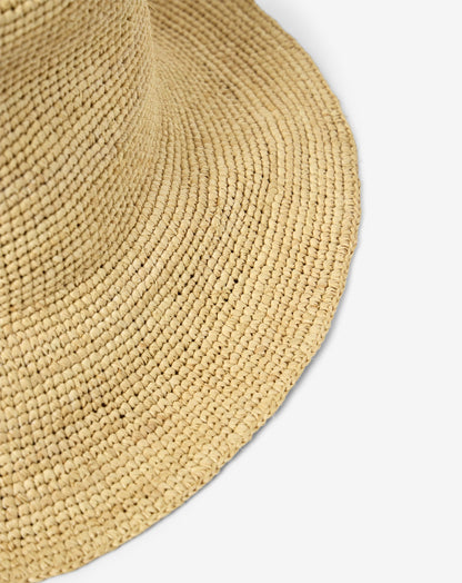 Kepler Raffia Hat Natural | Travis Mathew