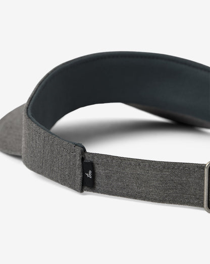 Timberline Visor Heather Black | Travis Mathew