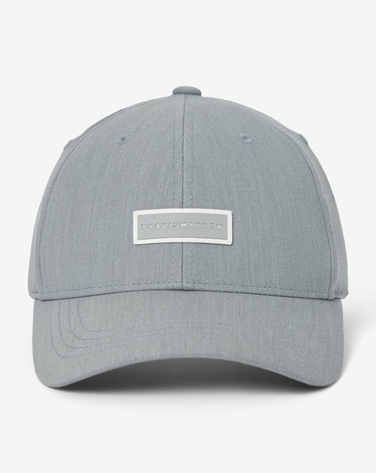 Limitless Hat Heather Light Grey | Travis Mathew