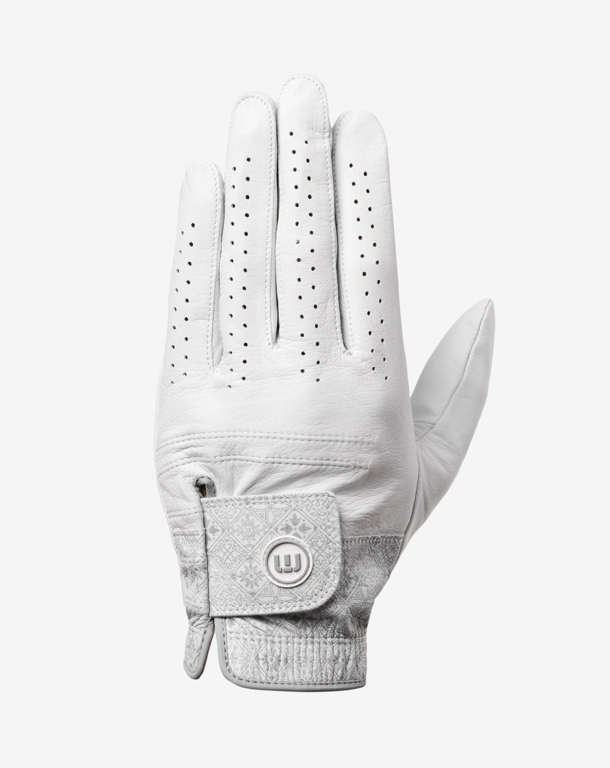 Headliner Golf Glove White Acropolis | Travis Mathew