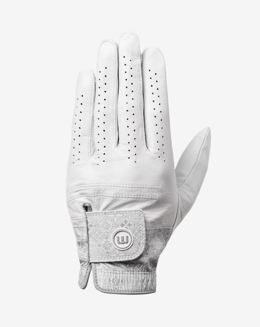 Headliner Golf Glove White Acropolis | Travis Mathew