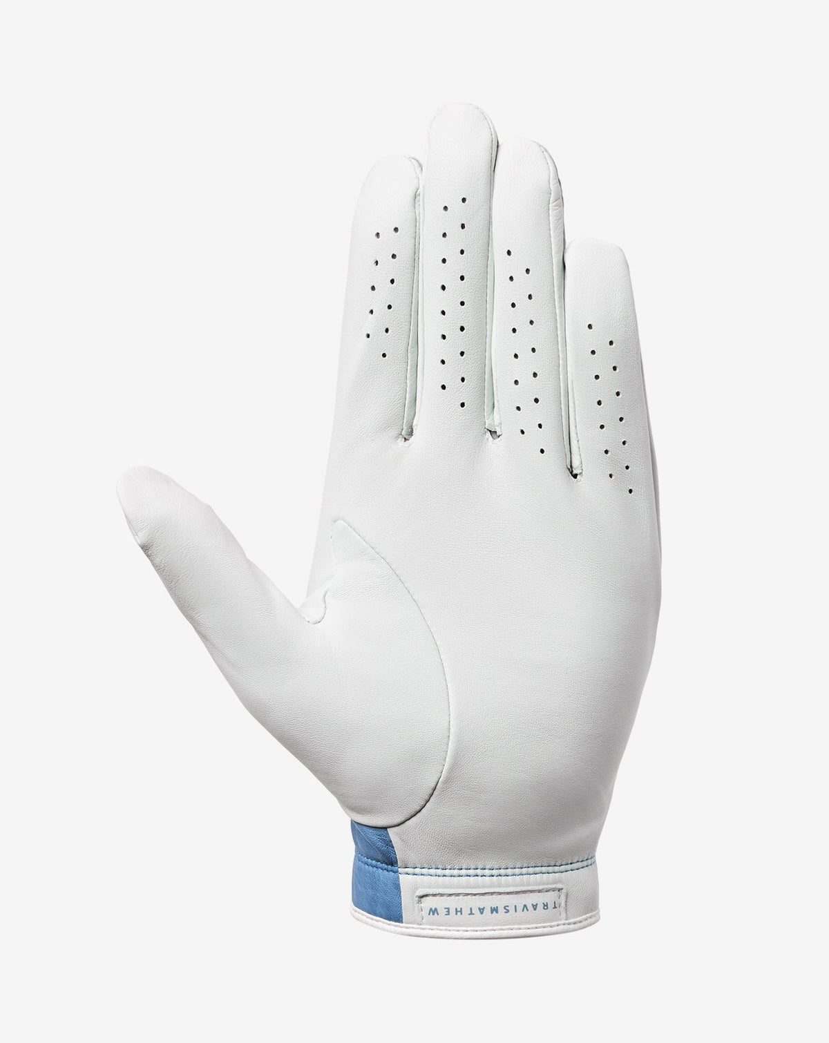 Premier Mapes Golf Glove White/Pacific Coast | Travis Mathew