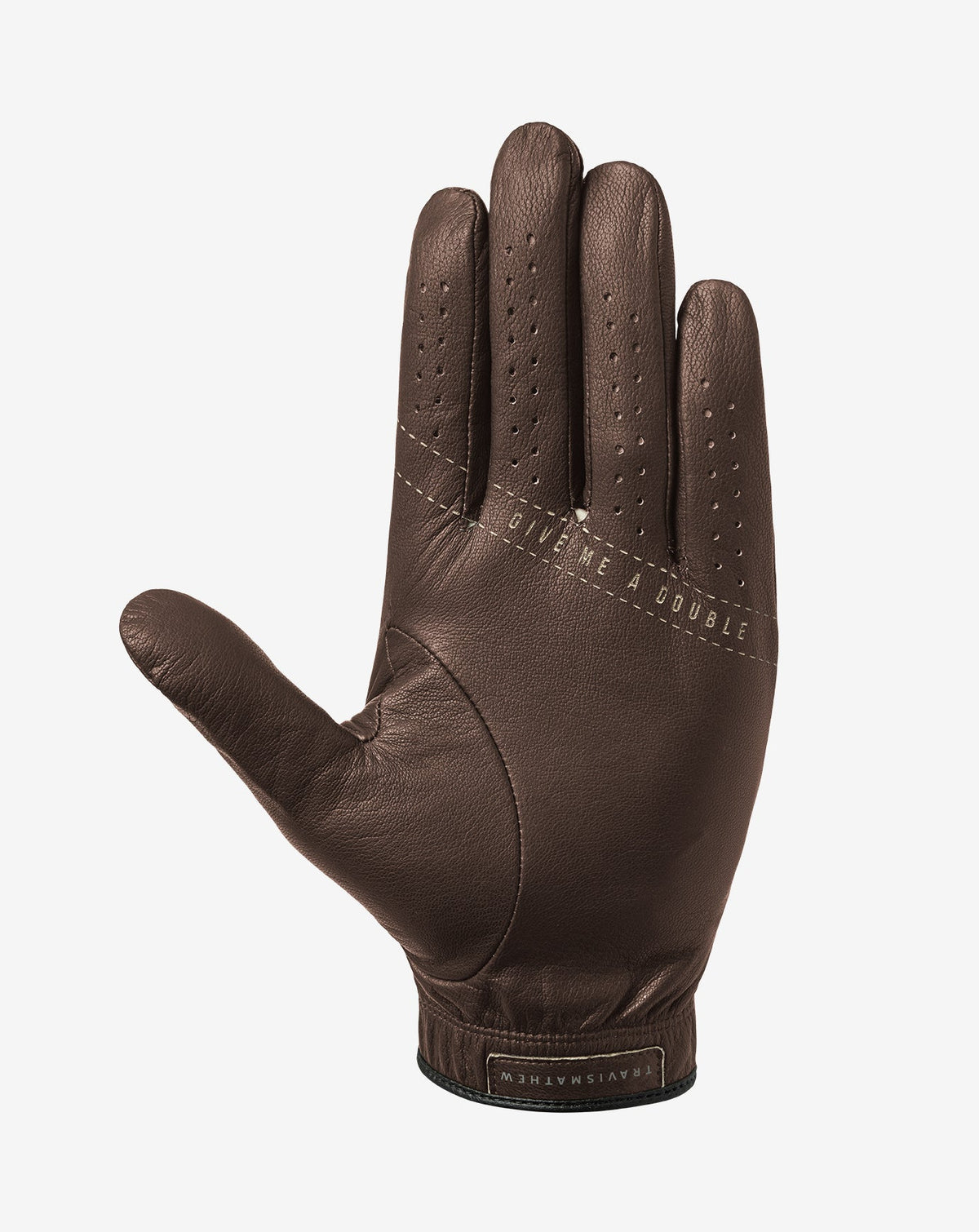 Premier Mapes Golf Glove Chocolate Brown | Travis Mathew