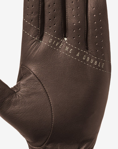 Premier Mapes Golf Glove Chocolate Brown | Travis Mathew