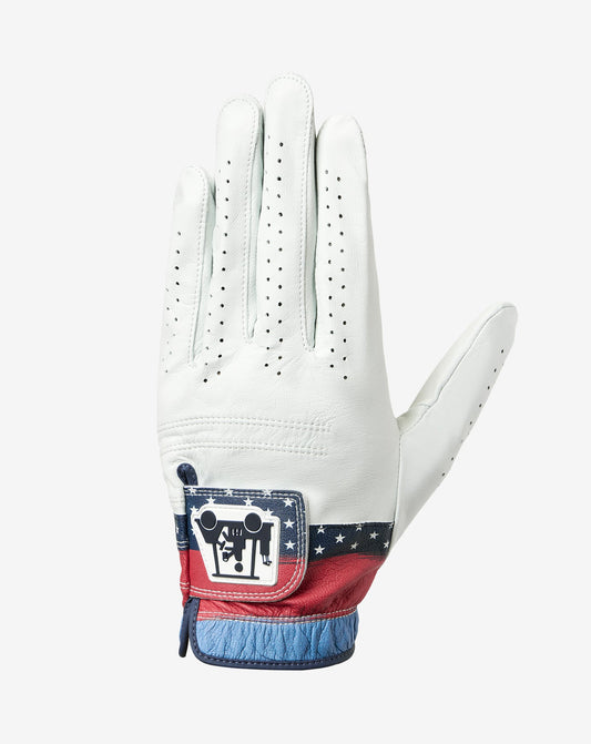 Freedom Feast Golf Glove White | Travis Mathew