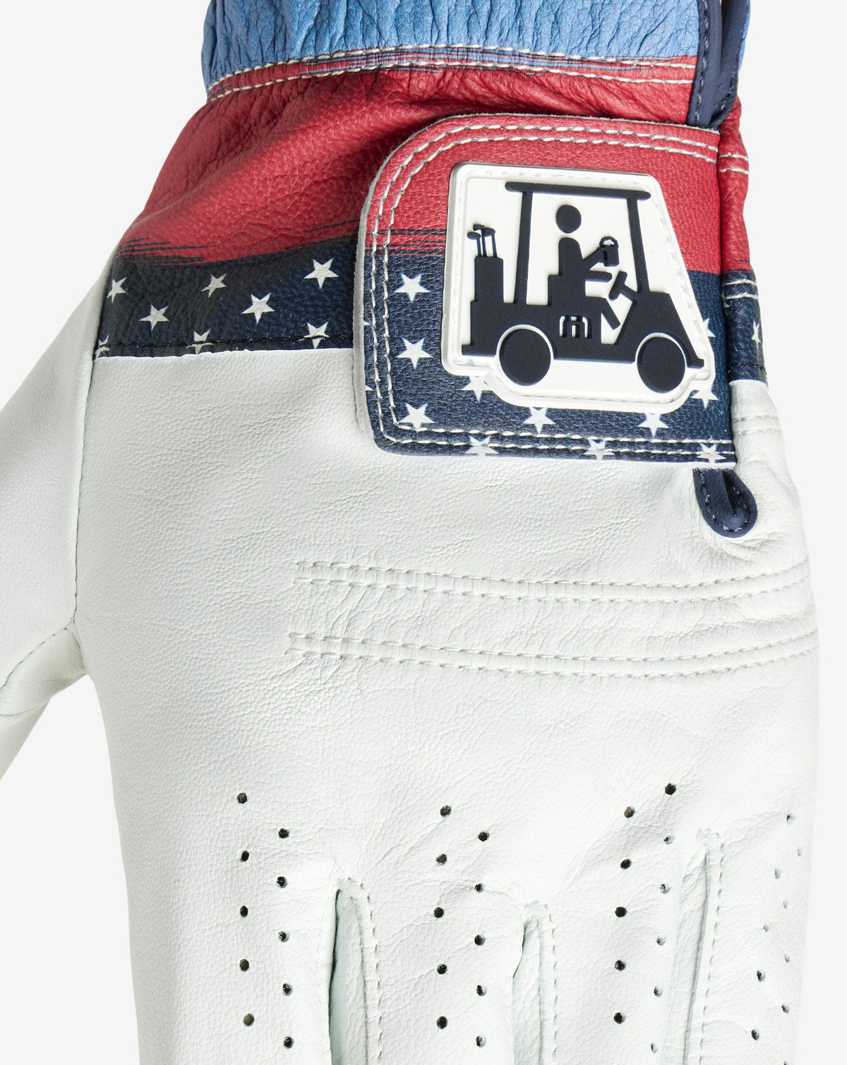 Freedom Feast Golf Glove White | Travis Mathew
