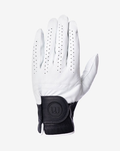 Premier 2.0 Golf Glove White/Black | Travis Mathew