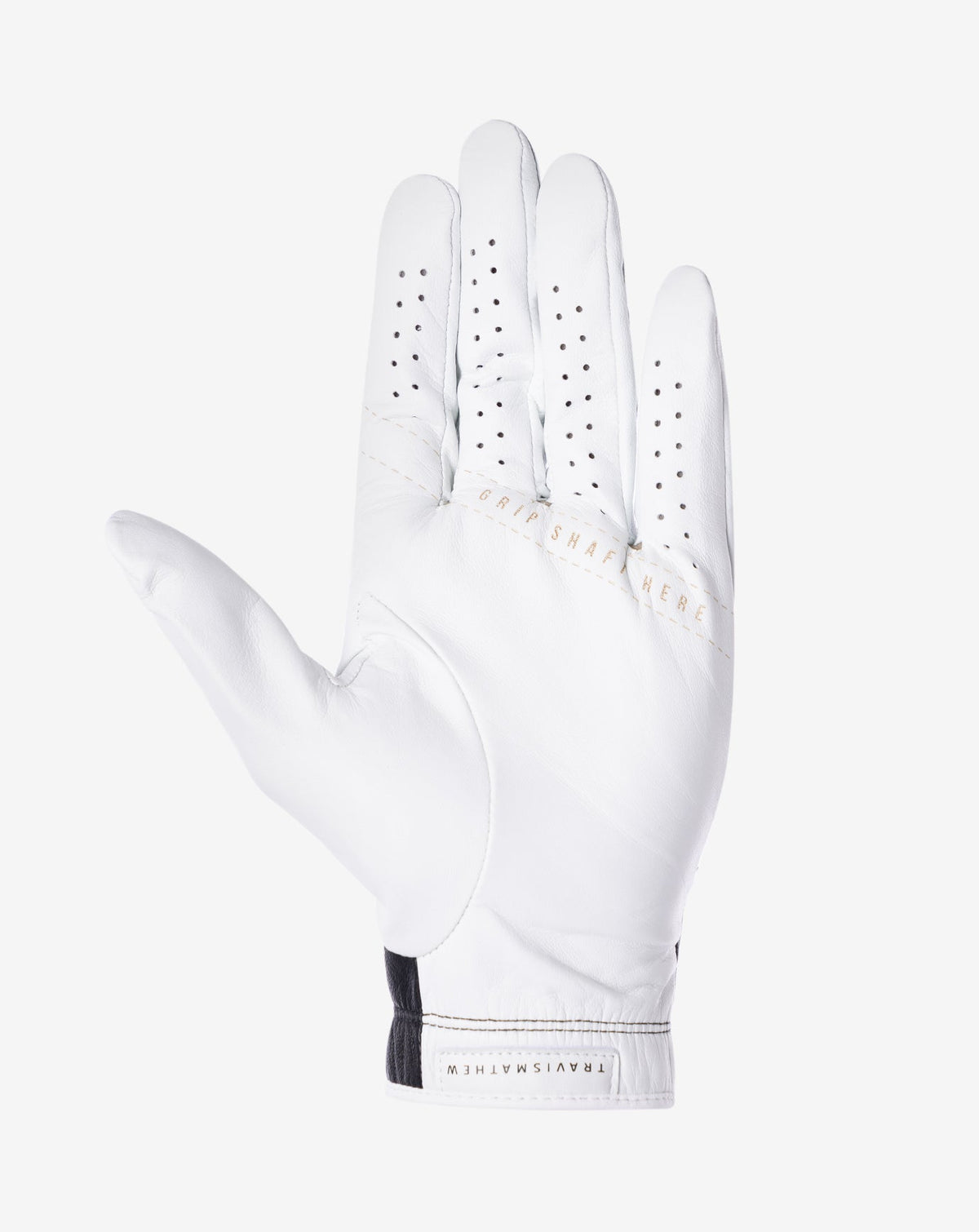 Premier 2.0 Golf Glove White/Black | Travis Mathew