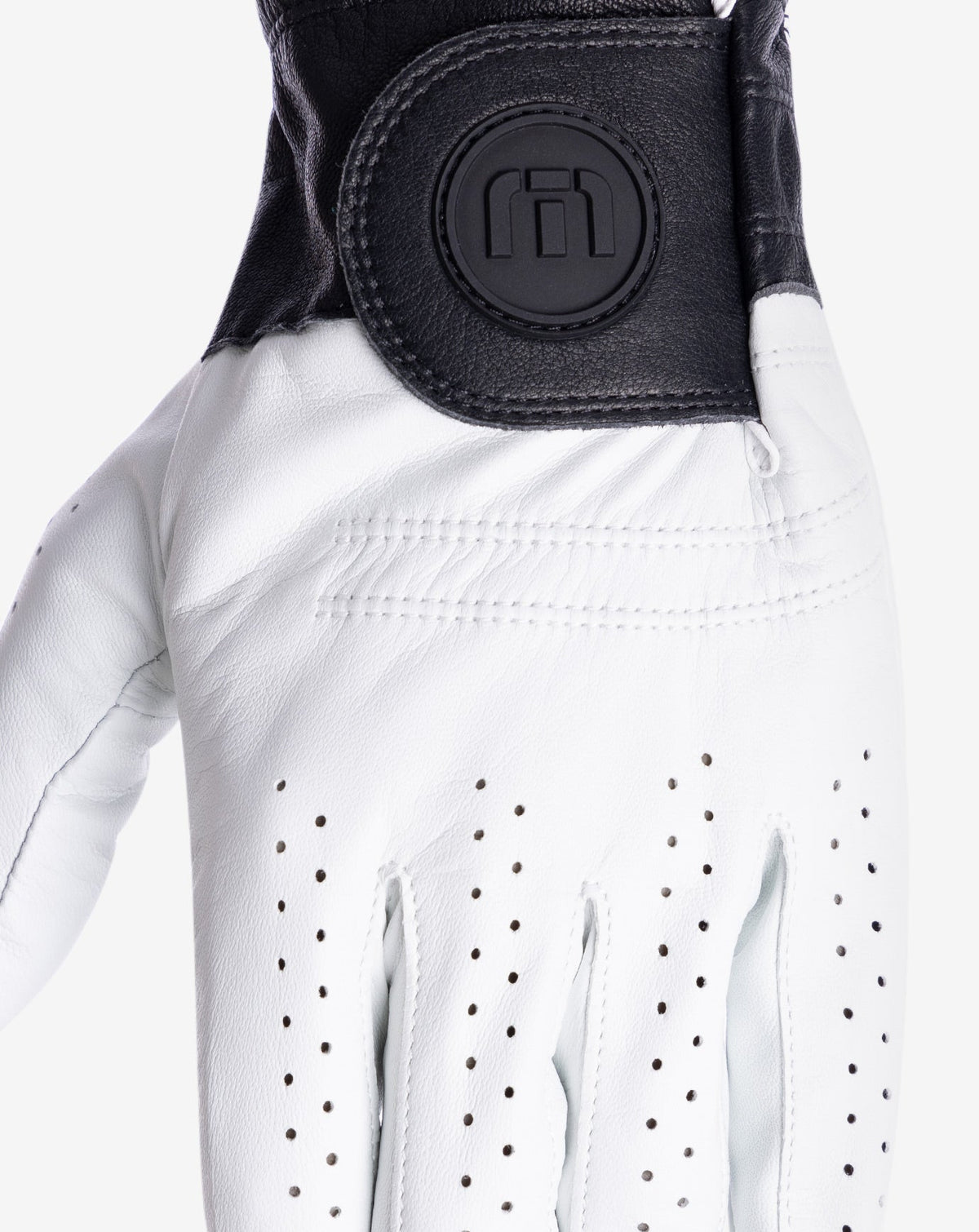 Premier 2.0 Golf Glove White/Black | Travis Mathew